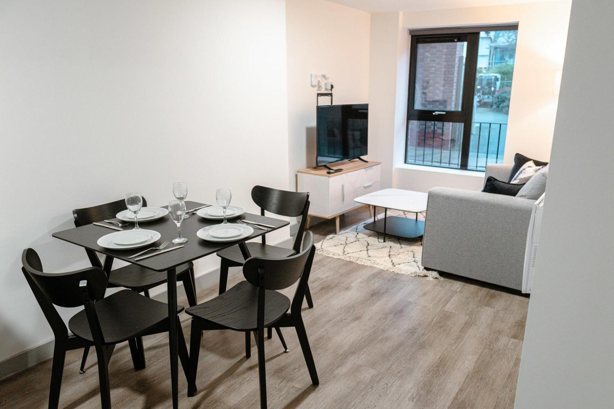 Contemporary 1 Bed Apartment In Central Liverpool Luaran gambar