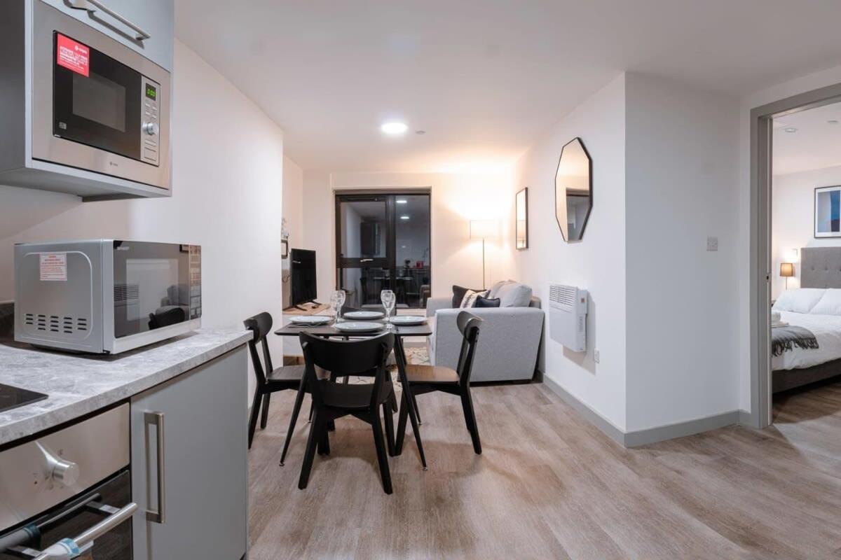 Contemporary 1 Bed Apartment In Central Liverpool Luaran gambar