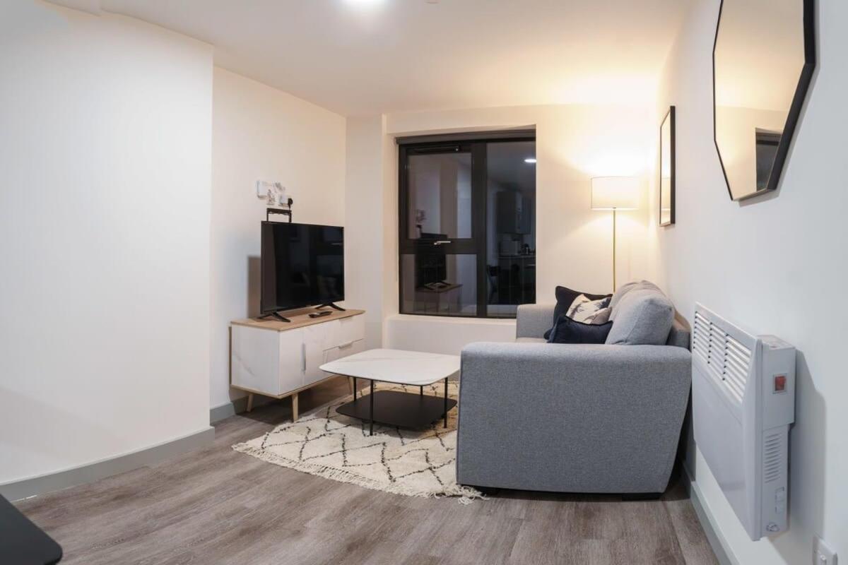 Contemporary 1 Bed Apartment In Central Liverpool Luaran gambar