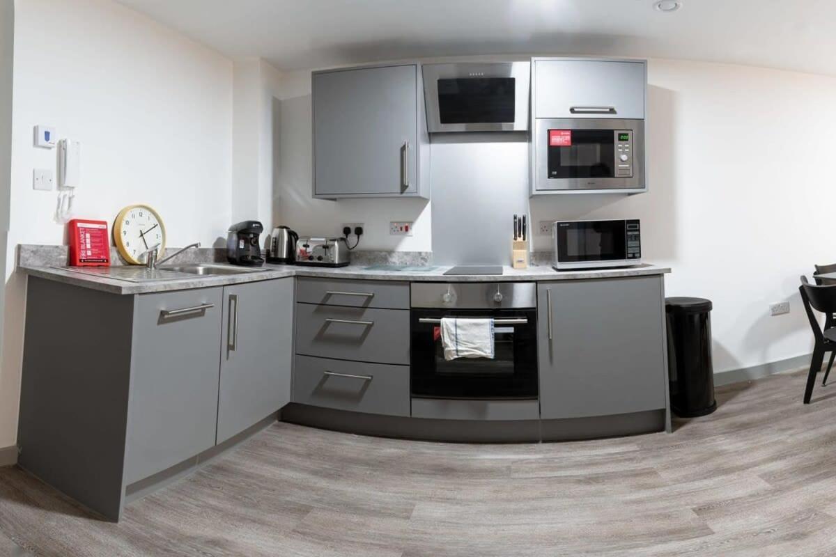 Contemporary 1 Bed Apartment In Central Liverpool Luaran gambar