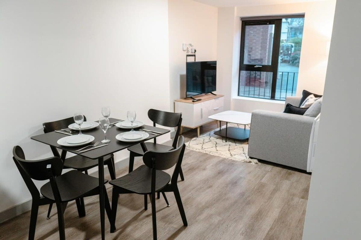 Contemporary 1 Bed Apartment In Central Liverpool Luaran gambar